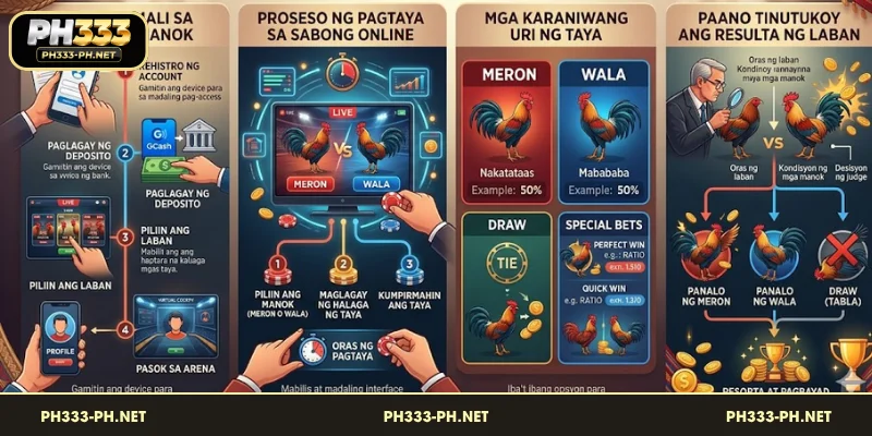 Core na Paraan ng Paglalaro ng Sabong Online Philippines