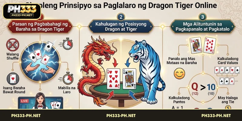 Madaling Gabay sa Paglalaro ng Dragon Tiger Online