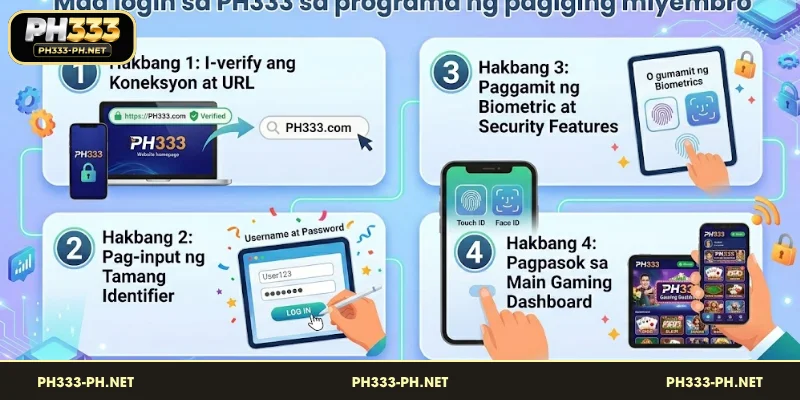 Mag login sa PH333 sa programa ng miyembro