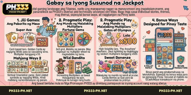 Mga Inirerekomendang Produkto ng Slots ng PH333