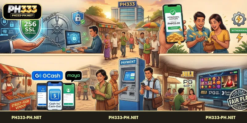 Mga kahanga-hangang bentahe ng PH333