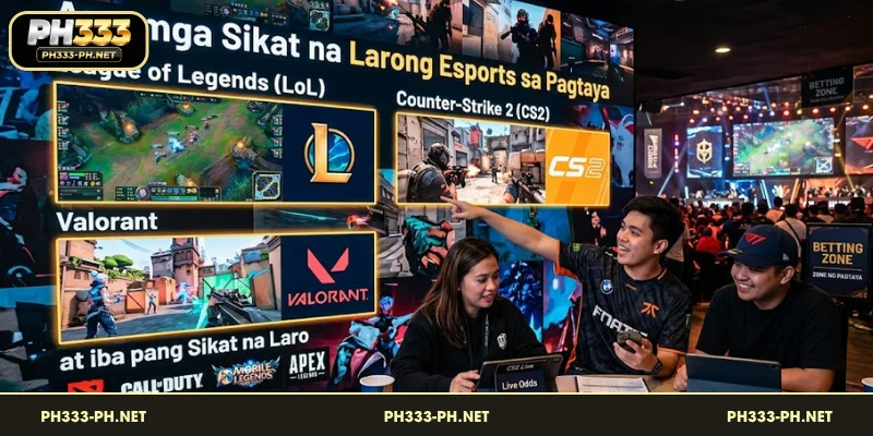Trending na Esports Games para sa Betting